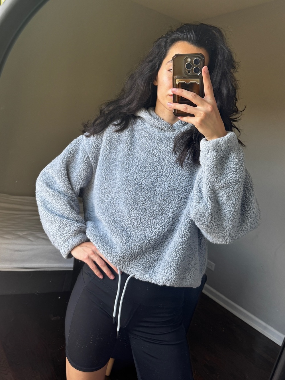 H&M Plush Sherpa Hoodie